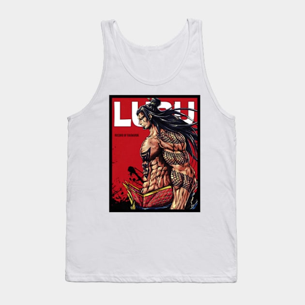 LuBu Red Comic Tank Top by beataamberd7